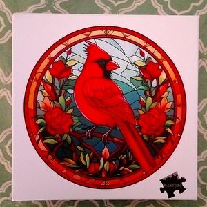 Puzzle - Cardinal Bird